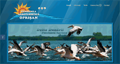 Desktop Screenshot of pensiuneaoprisan.com